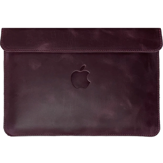 Кожаный чехол INCARNE Klouz для iPad Pro 12.9" 2021 Бордо