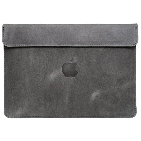 Кожаный чехол INCARNE Klouz для iPad Pro 12.9" 2021 Серый