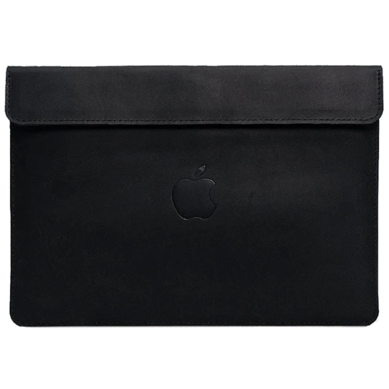 Кожаный чехол INCARNE Klouz для iPad Pro 12.9" 2021 Чёрный