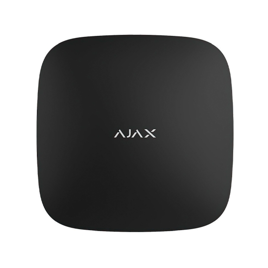 Інтелектуальна централь Ajax Hub 2 (2G) Black - ціна, характеристики, відгуки, розстрочка, фото 1