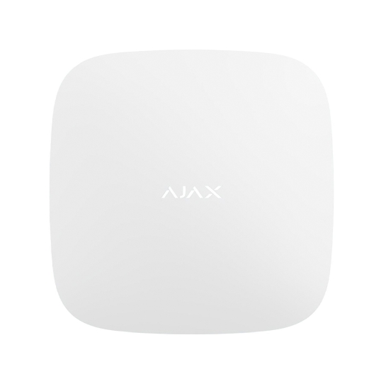 Інтелектуальна централь Ajax Hub 2 Plus White - ціна, характеристики, відгуки, розстрочка, фото 1