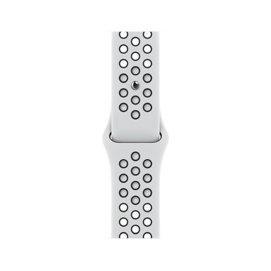 Смарт-годинник Apple Watch Series 7 Nike+ LTE 41mm Starlight Aluminum Case with Pure Platinum/Black Nike Sport Band - ціна, характеристики, відгуки, розстрочка, фото 3