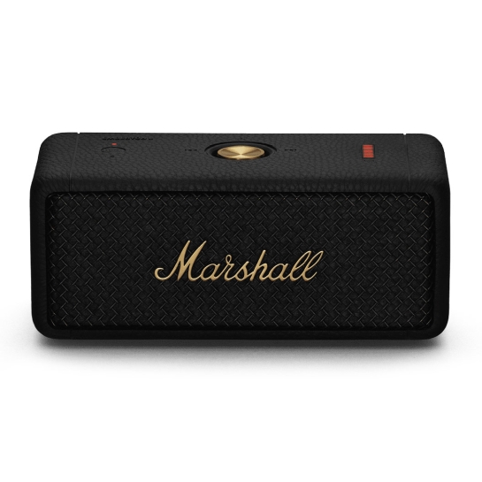 Портативна акустика Marshall Portable Speaker Emberton II Black and Brass - ціна, характеристики, відгуки, розстрочка, фото 1