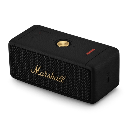 Портативна акустика Marshall Portable Speaker Emberton II Black and Brass - ціна, характеристики, відгуки, розстрочка, фото 2