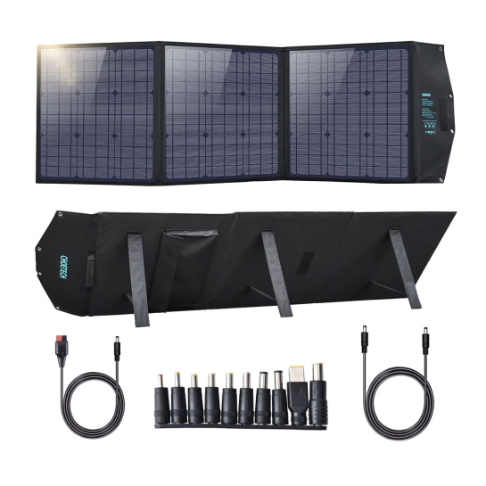 Сонячний зарядний пристрій Choetech 120W Foldable Solar Сharger Panels - ціна, характеристики, відгуки, розстрочка, фото 1