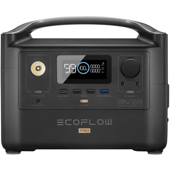Зарядна станція EcoFlow RIVER Pro (720 Вт-год) - ціна, характеристики, відгуки, розстрочка, фото 1