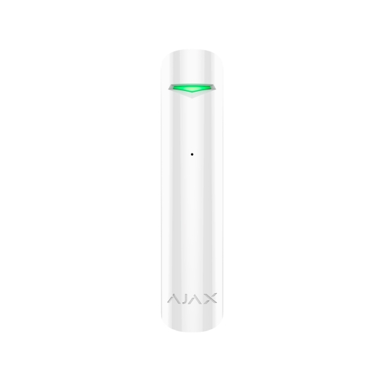 Бездротовий датчик розбиття скла Ajax GlassProtect White - ціна, характеристики, відгуки, розстрочка, фото 1