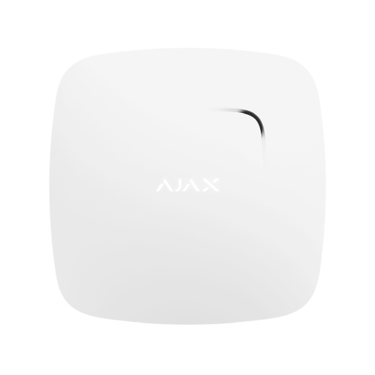Бездротовий димо-тепловий датчик Ajax FireProtect White - ціна, характеристики, відгуки, розстрочка, фото 1