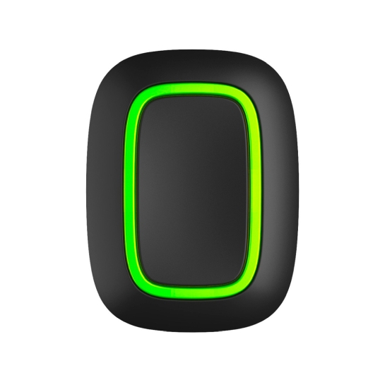 Бездротова тривожна кнопка Ajax Button Black - ціна, характеристики, відгуки, розстрочка, фото 1