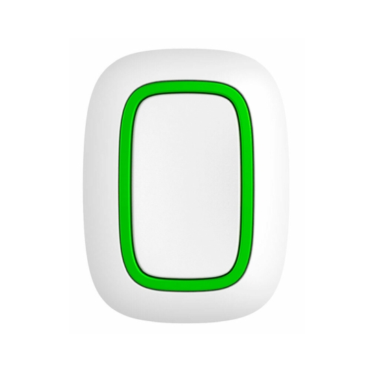 Бездротова тривожна кнопка Ajax Button White - цена, характеристики, отзывы, рассрочка, фото 1
