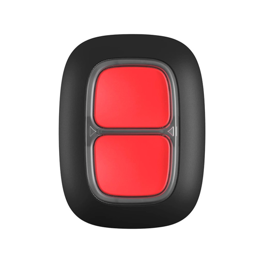 Беспроводная экстренная кнопка Ajax DoubleButton Black