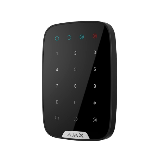 Бездротова сенсорна клавіатура Ajax KeyPad Black - ціна, характеристики, відгуки, розстрочка, фото 2
