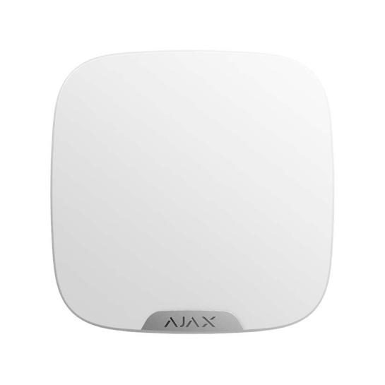 Лицьова панель для брендування вуличної сирени Ajax Brandplate White (10 шт.) - ціна, характеристики, відгуки, розстрочка, фото 1