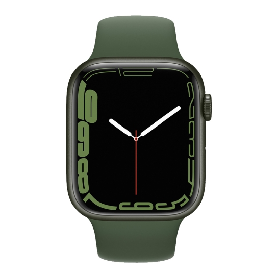 Смарт-годинник Apple Watch Series 7 45mm Green Aluminum Case with Clover Solo Loop - ціна, характеристики, відгуки, розстрочка, фото 2