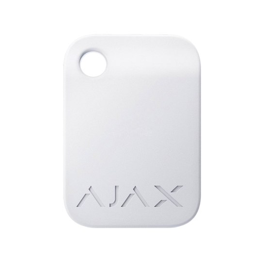 Безконтактний брелок управління Ajax Tag White (3 шт.) - ціна, характеристики, відгуки, розстрочка, фото 1