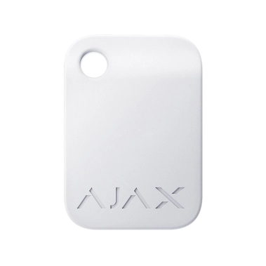 Безконтактний брелок управління Ajax Tag White (10 шт.) - цена, характеристики, отзывы, рассрочка, фото 1