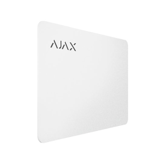 Безконтактна карта управління Ajax Pass White (3 шт.) - ціна, характеристики, відгуки, розстрочка, фото 3