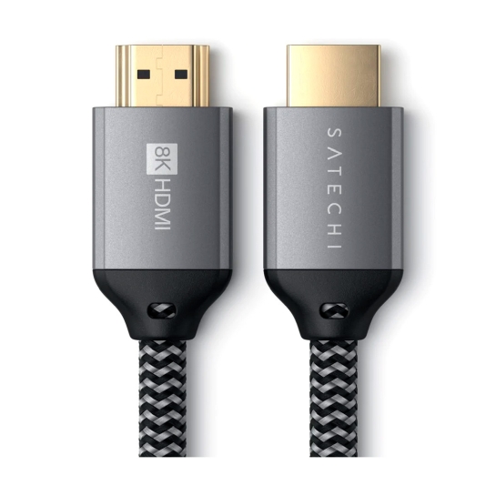 Кабель Satechi 8K HDMI Ultra High Speed Cable Space Gray - цена, характеристики, отзывы, рассрочка, фото 3