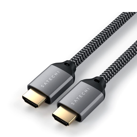 Кабель Satechi 8K HDMI Ultra High Speed Cable Space Gray - ціна, характеристики, відгуки, розстрочка, фото 4