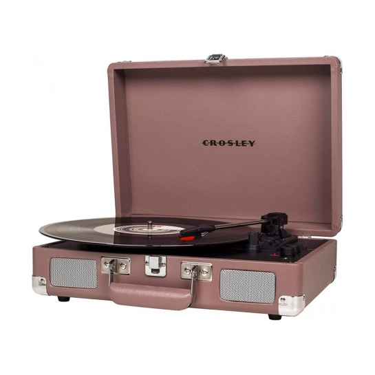 Виниловый проигрыватель Crosley Cruiser Deluxe Bluetooth Suitcase Turntable Purple Ash - цена, характеристики, отзывы, рассрочка, фото 2