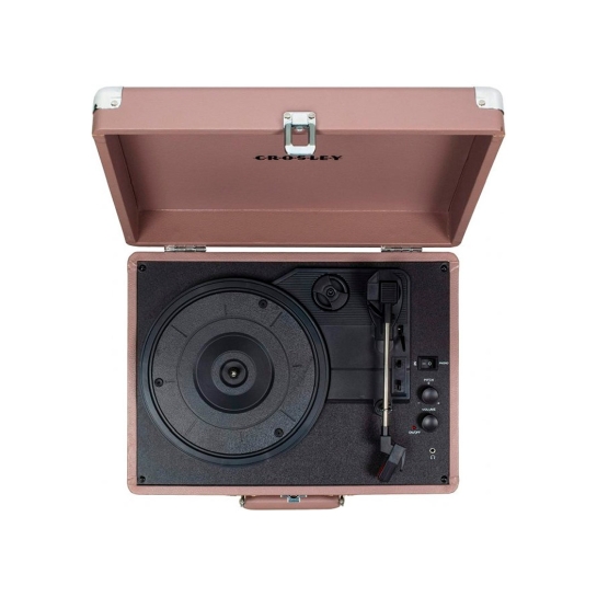 Виниловый проигрыватель Crosley Cruiser Deluxe Bluetooth Suitcase Turntable Purple Ash - цена, характеристики, отзывы, рассрочка, фото 3