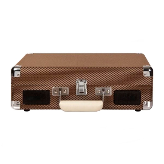 Вініловий програвач Crosley Cruiser Deluxe Bluetooth Suitcase Turntable Tweed - ціна, характеристики, відгуки, розстрочка, фото 3