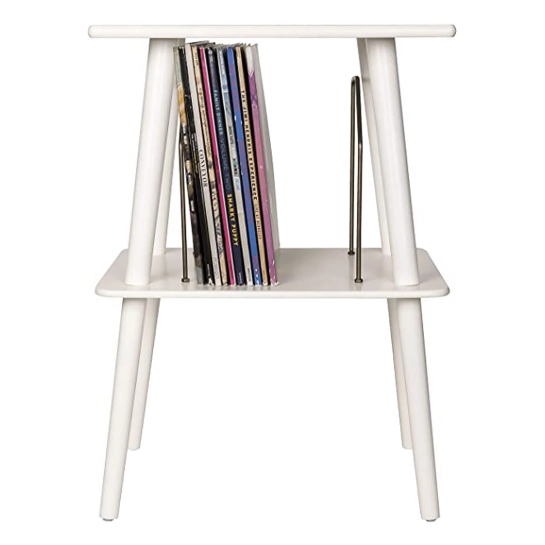 Подставка под виниловый проигрыватель Crosley Manchester Entertainment Stand White