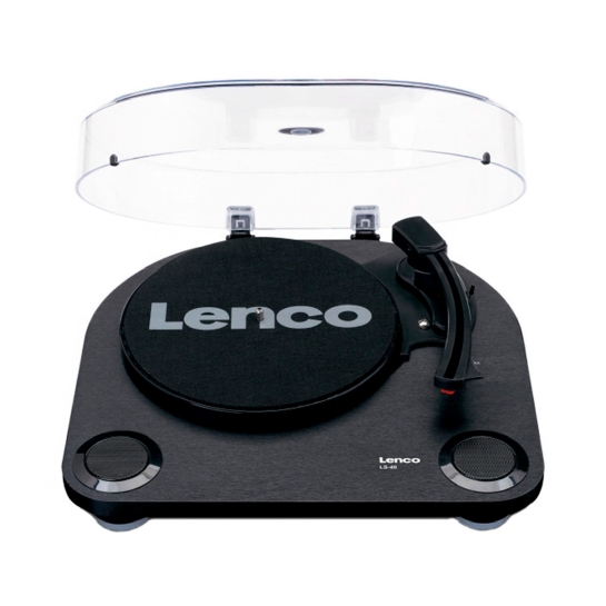 Вініловий програвач Lenco LS-40 Black - ціна, характеристики, відгуки, розстрочка, фото 1