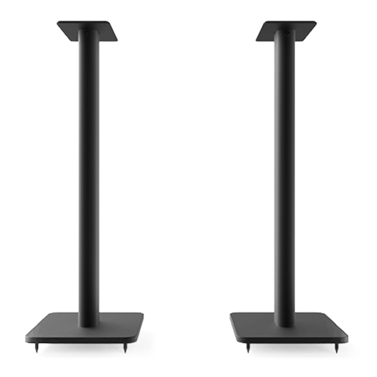 Підставки для колонок Kanto SP26PL Pair of 26" Speaker Stands Black - ціна, характеристики, відгуки, розстрочка, фото 1