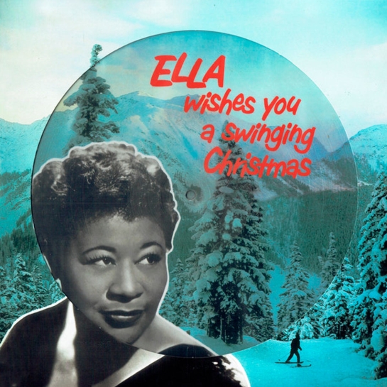 Вінілова платівка Ella Fitzgerald – Ella Wishes You A Swinging Christmas (Picture Disc) - ціна, характеристики, відгуки, розстрочка, фото 1