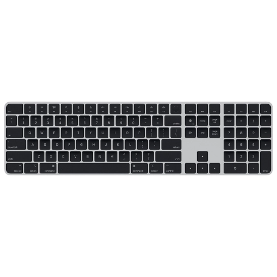 Клавіатура Apple Magic Keyboard with Touch ID and Numeric Keypad Black Keys US English