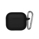 Чехол Blueo Liquid Silicone Case for Apple AirPods 3 with Carbine Black
