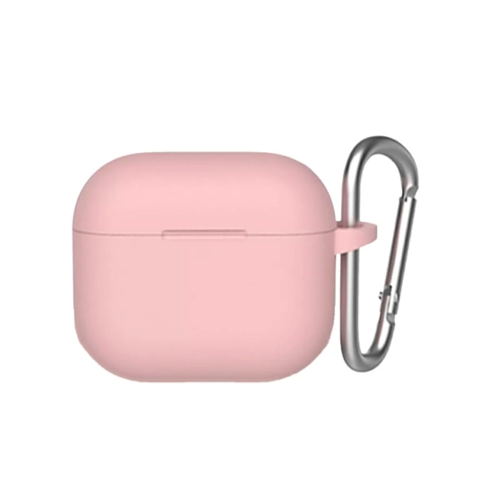 Чехол Blueo Liquid Silicone Case for Apple AirPods 3 with Carbine Pink
