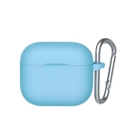 Чехол Blueo Liquid Silicone Case for Apple AirPods 3 with Carbine Sky Blue