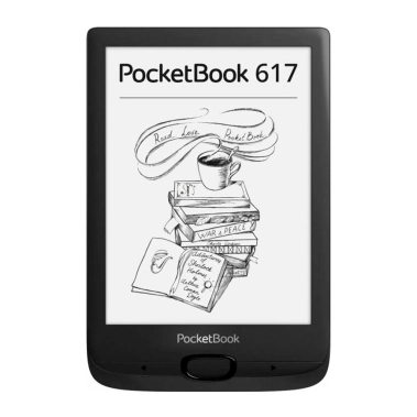 Електронна книга PocketBook 617 Black - цена, характеристики, отзывы, рассрочка, фото 1