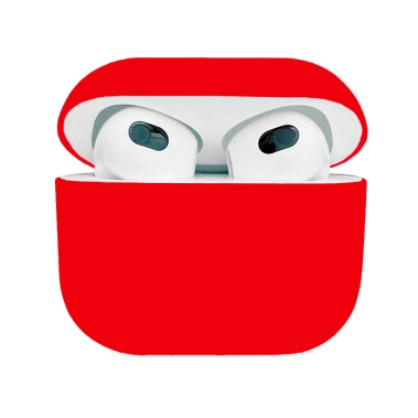 Чехол Silicone Case for AirPods 3 Red - цена, характеристики, отзывы, рассрочка, фото 1
