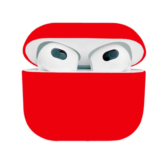 Чехол Apple Silicone Case for Apple AirPods 3 Red - цена, характеристики, отзывы, рассрочка, фото 1