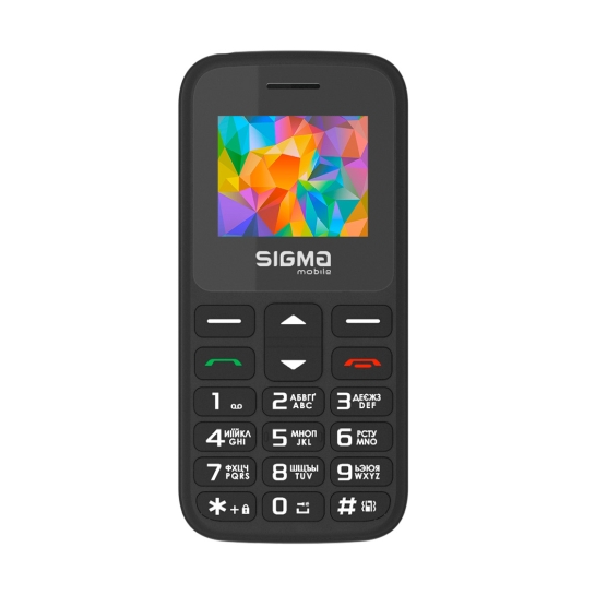 Мобильный телефон Sigma mobile Comfort 50 Hit 2020 Dual Sim Black - цена, характеристики, отзывы, рассрочка, фото 1