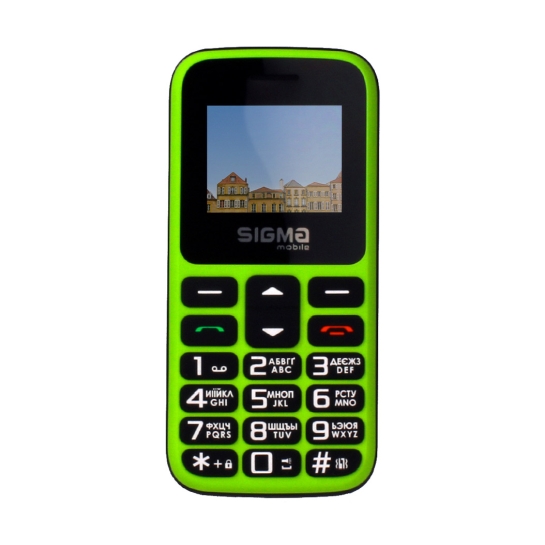 Мобильный телефон Sigma mobile Comfort 50 Hit 2020 Dual Sim Green - цена, характеристики, отзывы, рассрочка, фото 1
