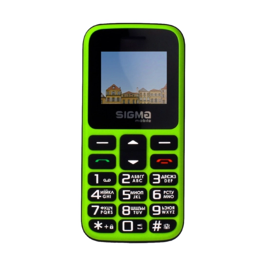 Мобильный телефон Sigma mobile Comfort 50 Hit 2020 Dual Sim Green