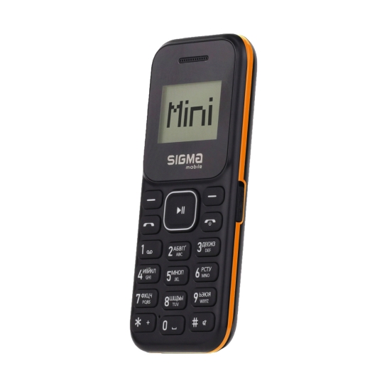 Мобильный телефон Sigma mobile X-style 14 Mini Dual Sim Black/Orange - цена, характеристики, отзывы, рассрочка, фото 3