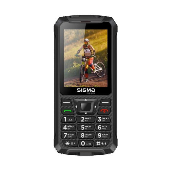 Мобільний телефон Sigma mobile X-treme PR68 Dual Sim Black - цена, характеристики, отзывы, рассрочка, фото 1