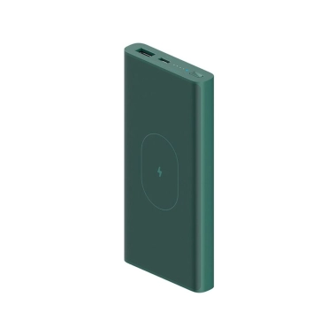 Внешний аккумулятор Xiaomi ZMI Wireless Power Bank QC 10000 mAh Type-C Dark Green - цена, характеристики, отзывы, рассрочка, фото 1