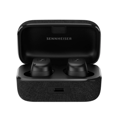 Бездротові навушники Sennheiser Momentum True Wireless 3 Black - цена, характеристики, отзывы, рассрочка, фото 1