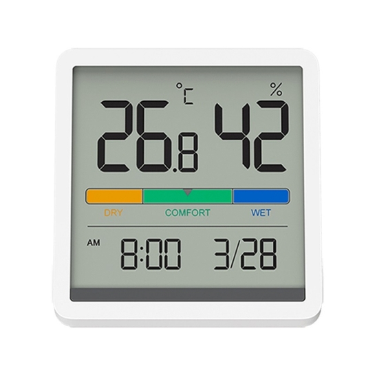Годинник-гігрометр Xiaomi Miiiw Temperature Humidity Clock - ціна, характеристики, відгуки, розстрочка, фото 1
