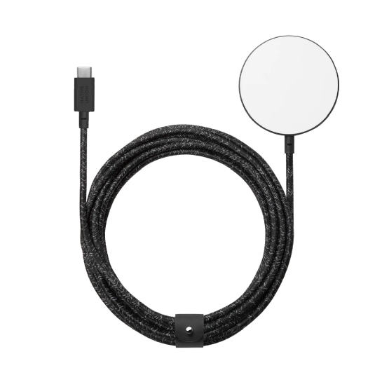 Беспроводное зарядное устройство Native Union Snap Magnetic Wireless Charger Cosmos Black - цена, характеристики, отзывы, рассрочка, фото 1