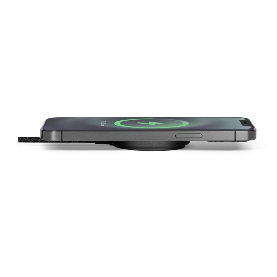 Бездротовий зарядний пристрій Native Union Snap Magnetic Wireless Charger Cosmos Black - ціна, характеристики, відгуки, розстрочка, фото 3