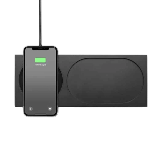 Бездротовий зарядний пристрій Native Union Tom Dixon Stash Block Wireless Station Black