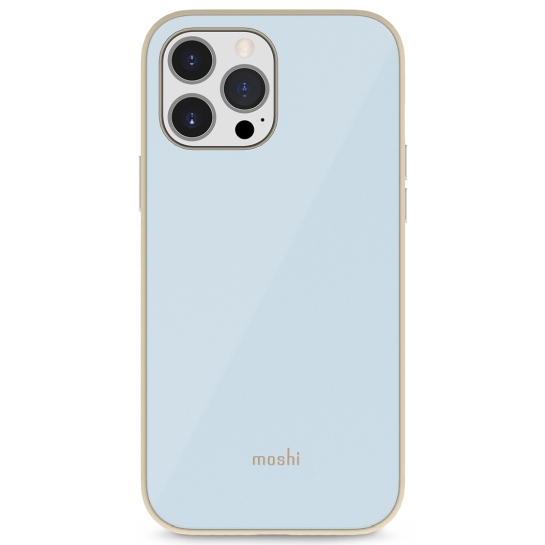 Чехол Moshi iGlaze Slim Hardshell Case Adriatic Blue for iPhone 13 Pro Max - цена, характеристики, отзывы, рассрочка, фото 1