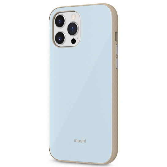 Чохол Moshi iGlaze Slim Hardshell Case Adriatic Blue for iPhone 13 Pro Max - ціна, характеристики, відгуки, розстрочка, фото 2